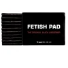 Protections Noires Absorbantes Fetish Pad -Vestiaire Fetish Soldes 2023 protections noires absorbantes fetish pad