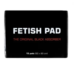 Protections Noires Absorbantes Fetish Pad -Vestiaire Fetish Soldes 2023 protections noires absorbantes fetish pad 2