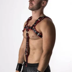 RoB Accessoires Sangle Pour Harnais Pitbull En Cuir Souple -Vestiaire Fetish Soldes 2023 sangle pour harnais pitbull en cuir souple 2
