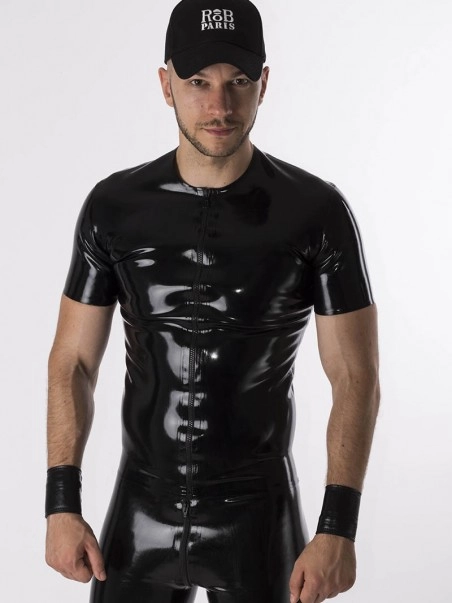 RoB Latex Et Néoprène T-Shirt Zip Latex 4 RoB Latex Et Néoprène T-Shirt Zip Latex – Image 2